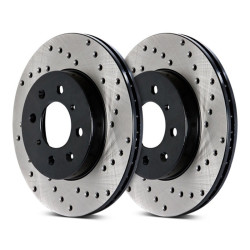 Tarcze + klocki STOPTECH przód do Durango, Grand Cherokee 350mm