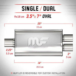 Tłumik MagnaFlow nr 11148