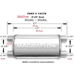 Tłumik MagnaFlow nr 14378