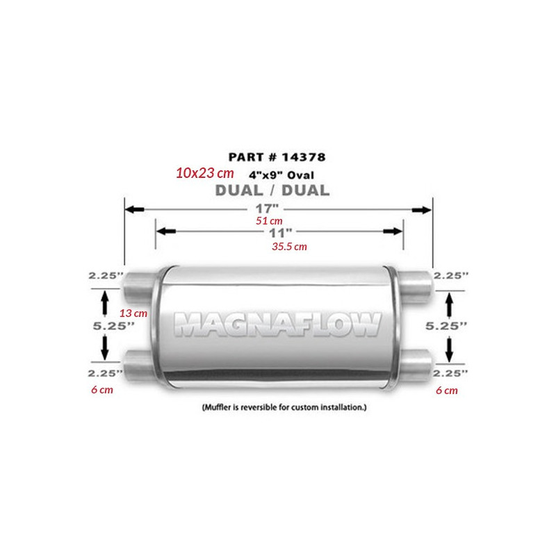Tłumik MagnaFlow nr 14378