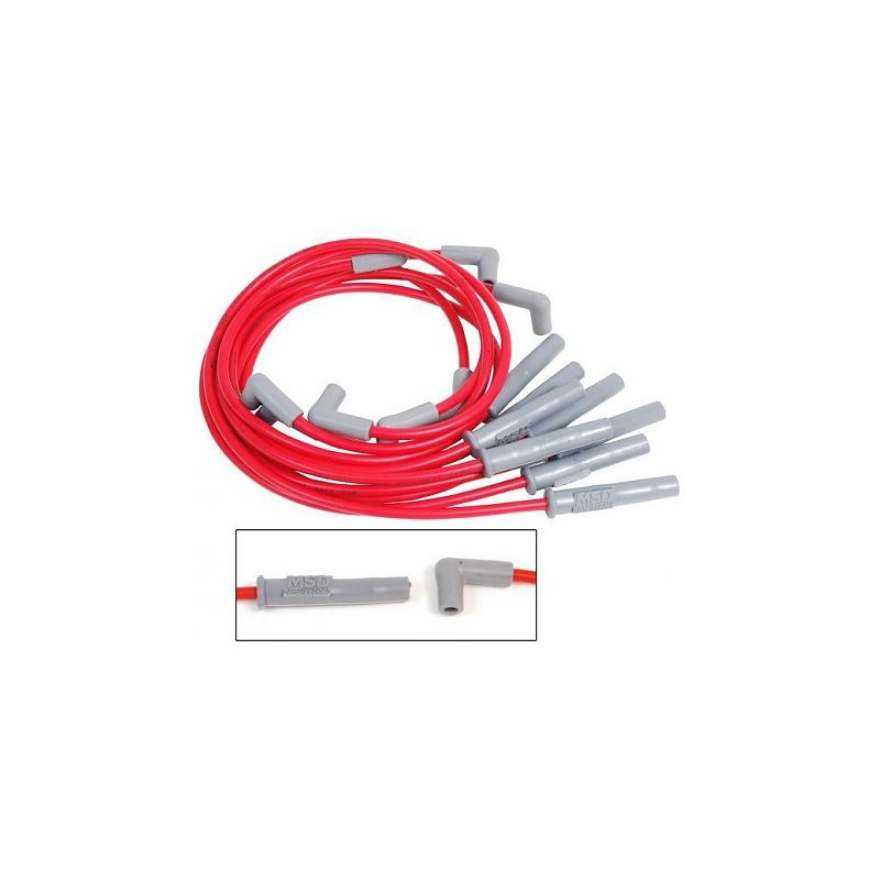 Przewody zapłonowe MSD (czerwone)