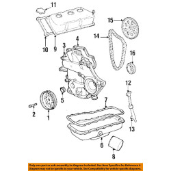 Sruba wału korbowego MOPAR 6502976