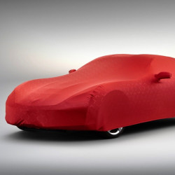 Oryginalny pokrowiec na auto Chevrolet Corvette czerwony