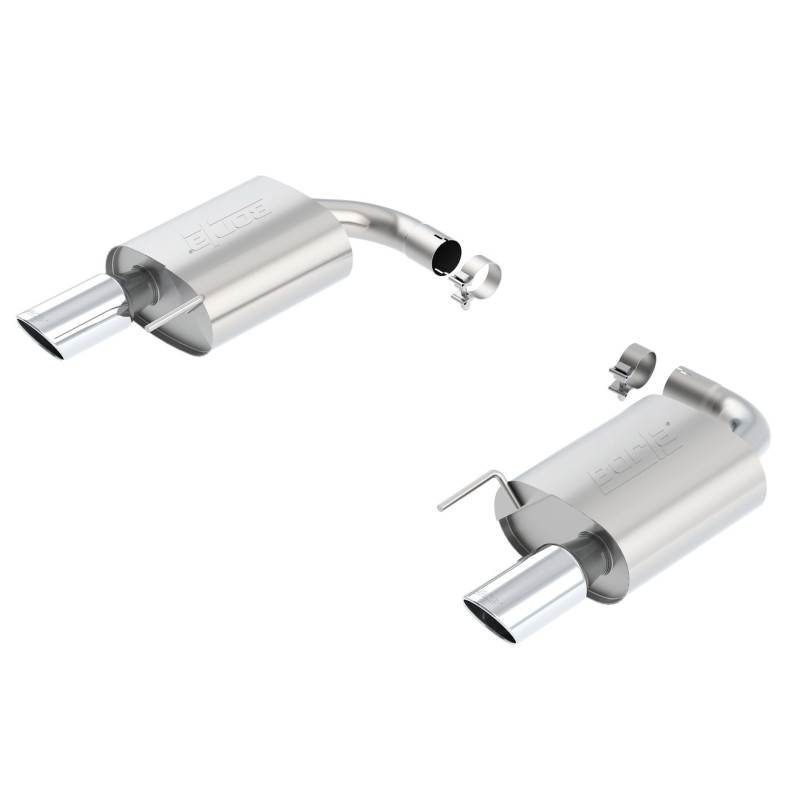 Tylne tłumiki BORLA S-Type Mustang  5.0 V8 15-17