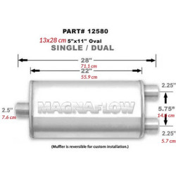 Tłumik MagnaFlow nr 14580