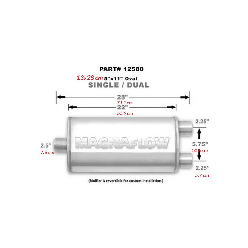 Tłumik MagnaFlow nr 14580