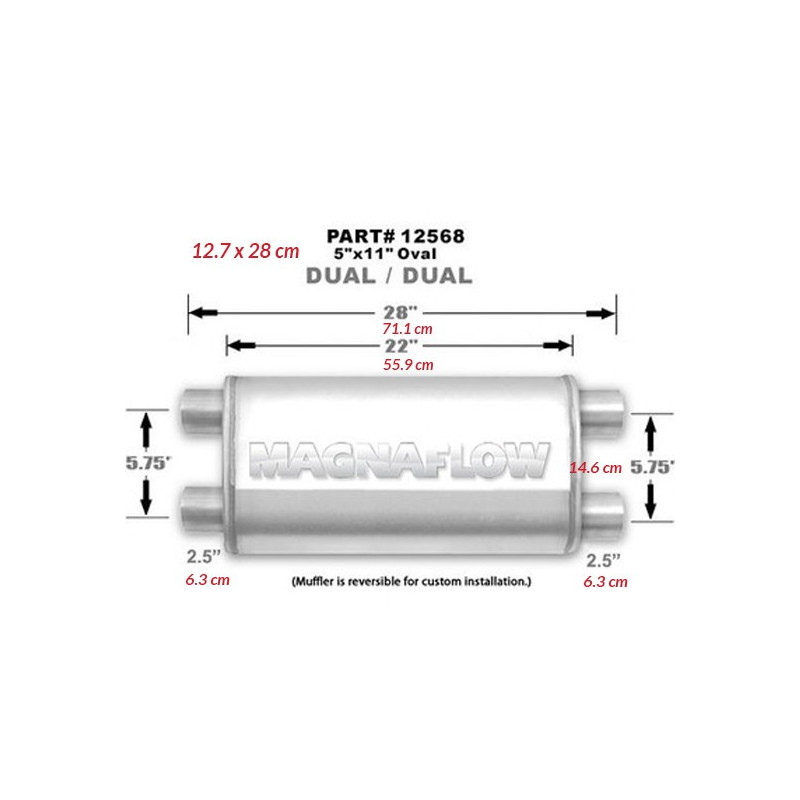Tłumik MagnaFlow nr 12568