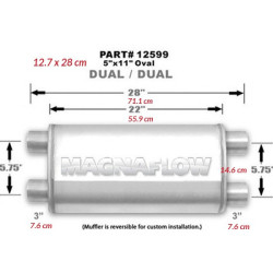 Tłumik MagnaFlow nr 12599
