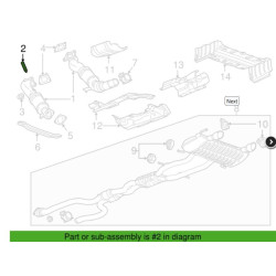 Szpilka kolektora wydechowego Chevrolet Cadillac GMC 11589264