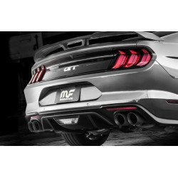 Tylne sportowe tłumiki Ford Mustang 5.0 V8 2018-2023 czarne 19419