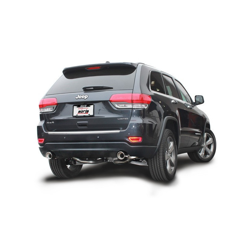 Sportowy układ wydechowy BORLA Grand Cherokee 2011 - 2019