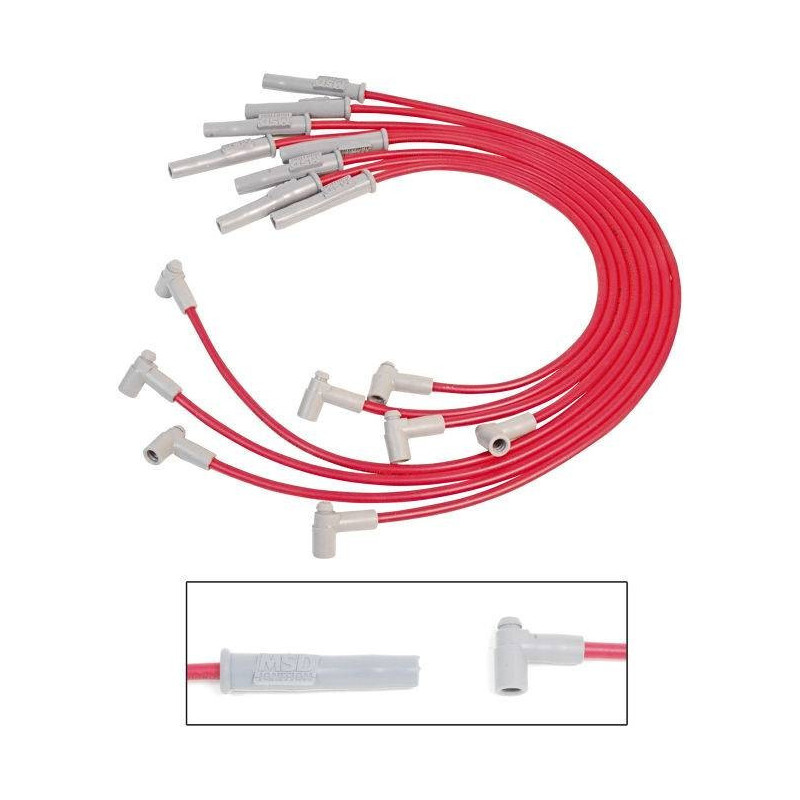 Przewody zapłonowe MSD Ford V8 70-76