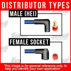 Przewody zapłonowe MSD Ford V8 70-76